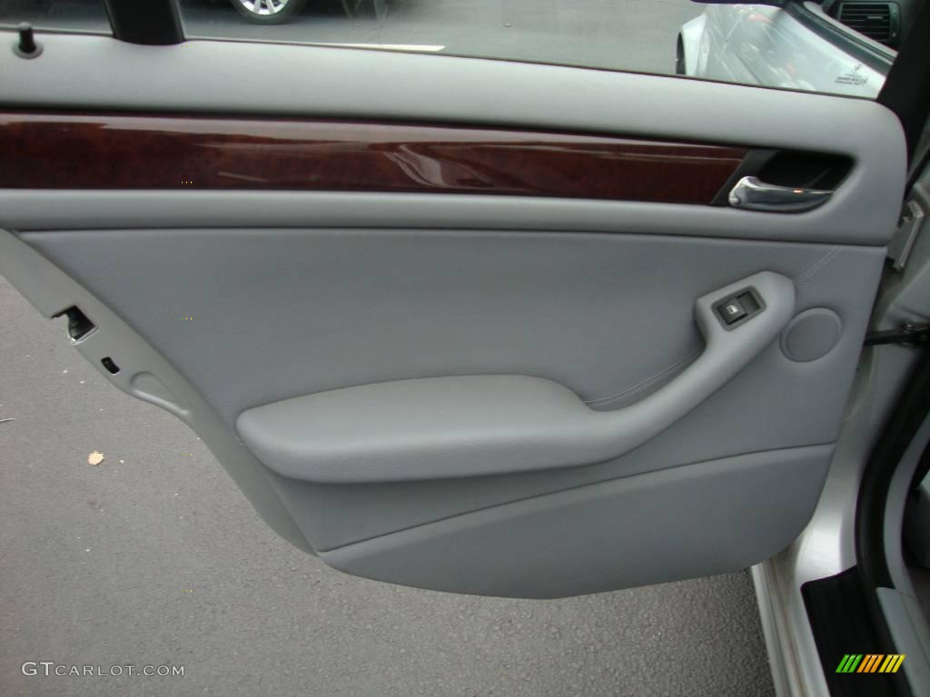 2000 3 Series 323i Sedan - Titanium Silver Metallic / Grey photo #21