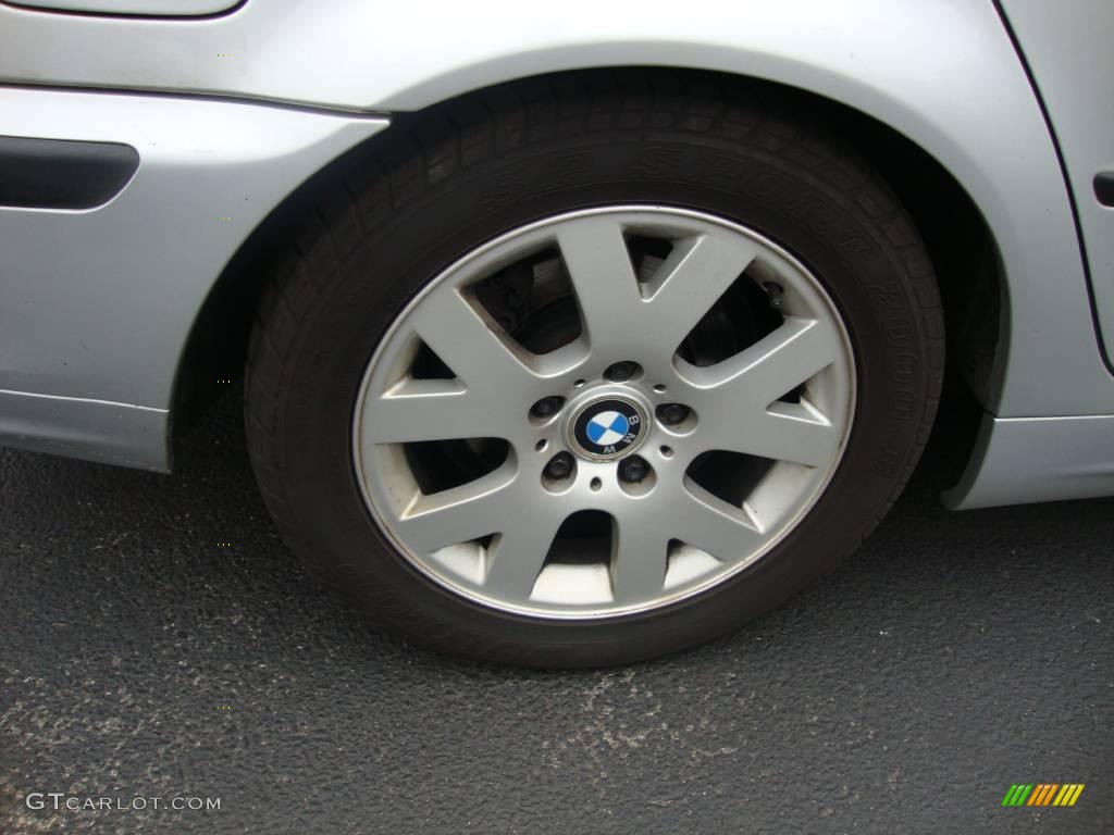 2000 3 Series 323i Sedan - Titanium Silver Metallic / Grey photo #28
