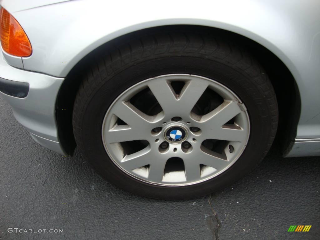 2000 3 Series 323i Sedan - Titanium Silver Metallic / Grey photo #30
