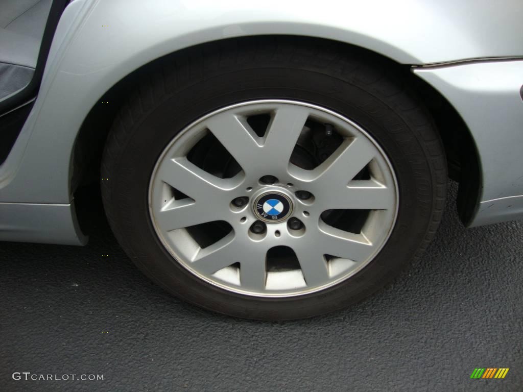 2000 3 Series 323i Sedan - Titanium Silver Metallic / Grey photo #31