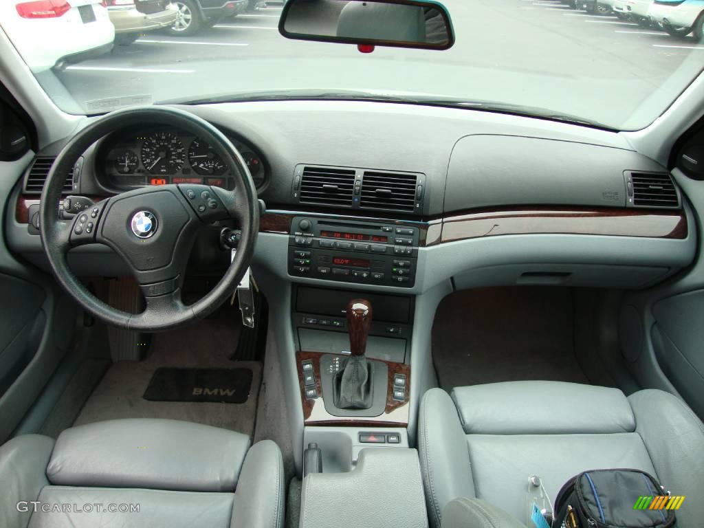 2000 3 Series 323i Sedan - Titanium Silver Metallic / Grey photo #34