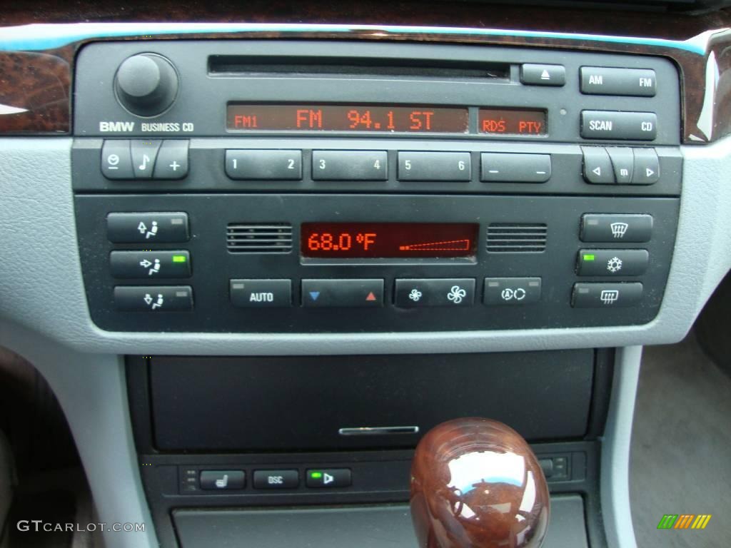2000 3 Series 323i Sedan - Titanium Silver Metallic / Grey photo #37