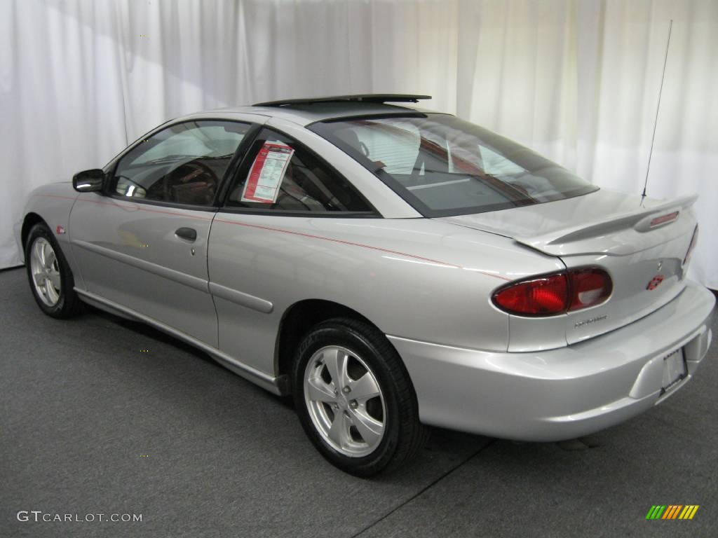 2000 Cavalier Z24 Coupe - Ultra Silver Metallic / Graphite photo #18