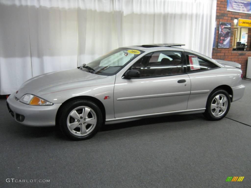 2000 Cavalier Z24 Coupe - Ultra Silver Metallic / Graphite photo #20