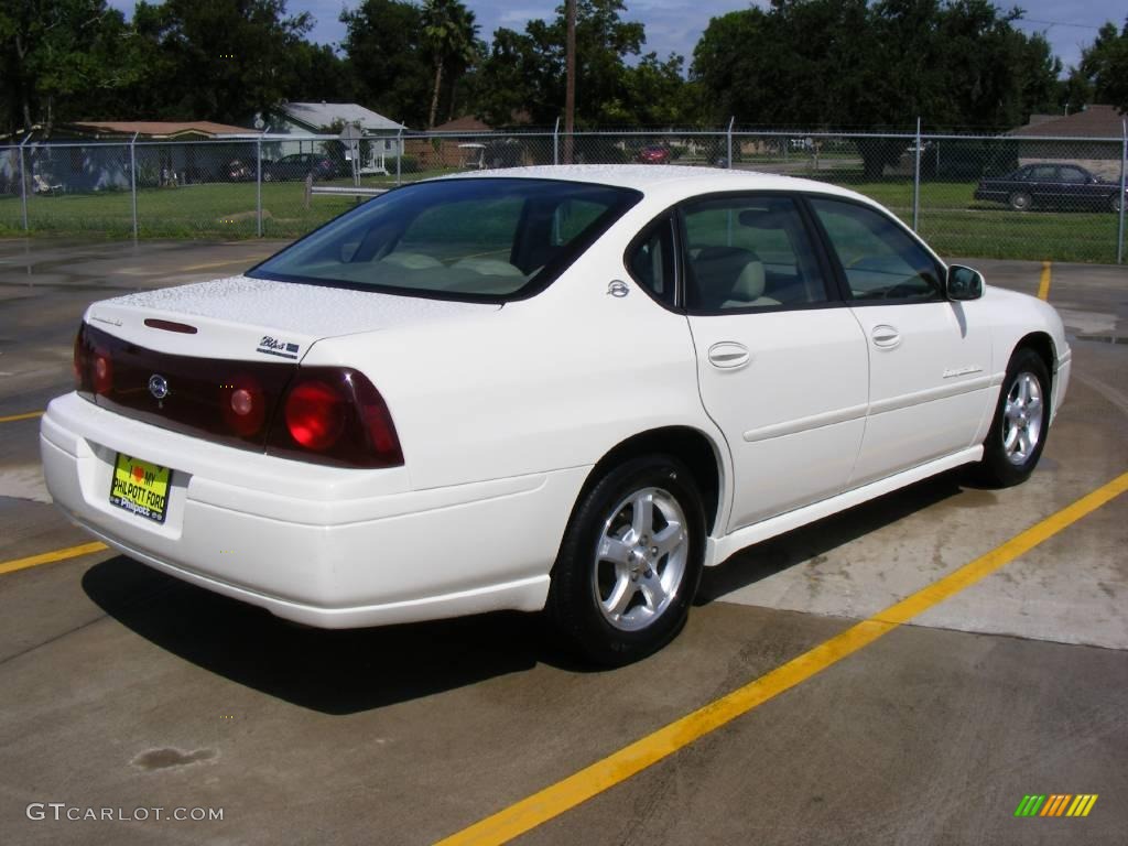 2004 Impala LS - White / Neutral Beige photo #3