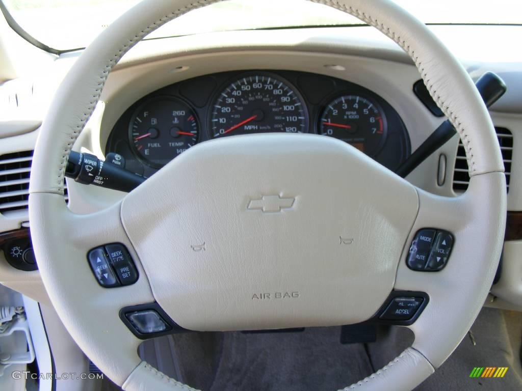 2004 Impala LS - White / Neutral Beige photo #42