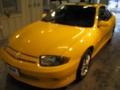 2003 Yellow Chevrolet Cavalier LS Sport Coupe  photo #2