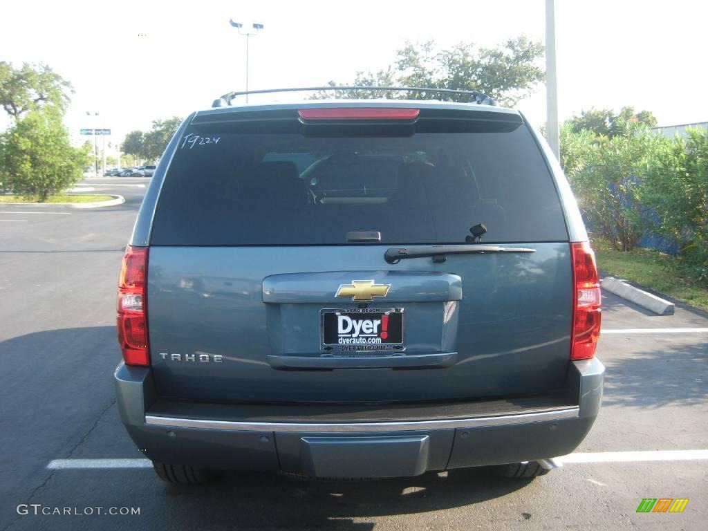 2009 Tahoe LTZ - Blue Granite Metallic / Light Titanium photo #8