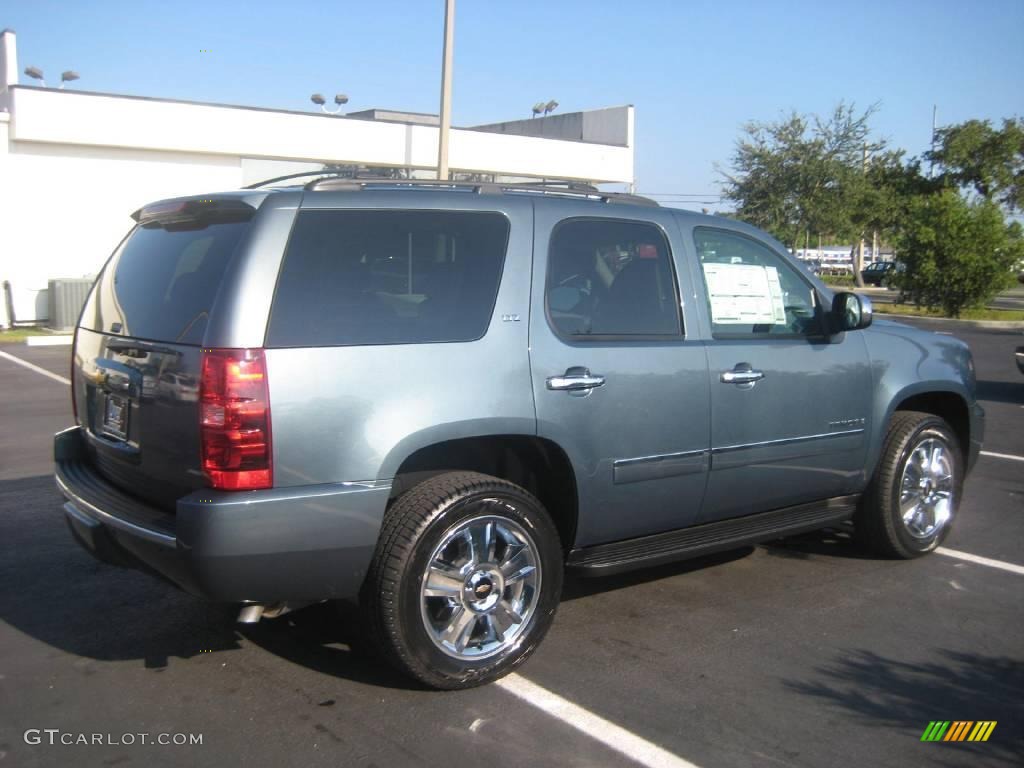 2009 Tahoe LTZ - Blue Granite Metallic / Light Titanium photo #9