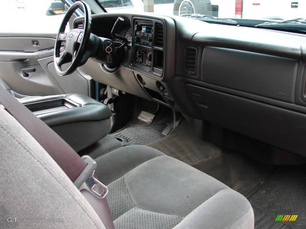 2006 Silverado 1500 Z71 Extended Cab 4x4 - Blue Granite Metallic / Dark Charcoal photo #39