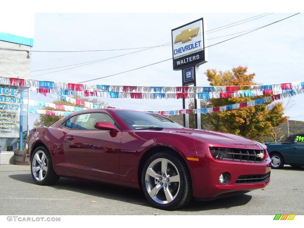 2010 Camaro LT/RS Coupe - Red Jewel Tintcoat / Black photo #3