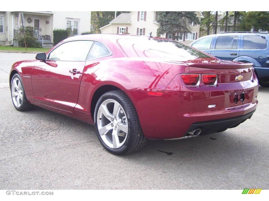 2010 Camaro LT/RS Coupe - Red Jewel Tintcoat / Black photo #7