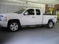 2008 Summit White Chevrolet Silverado 1500 LT Extended Cab 4x4  photo #23