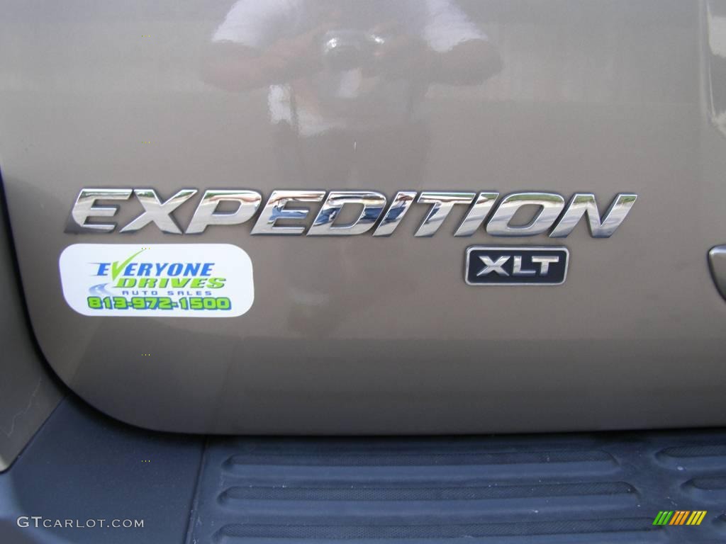 2003 Expedition XLT - Arizona Beige Metallic / Medium Parchment photo #48
