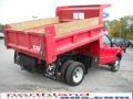 2004 Red Ford F450 Super Duty XL Regular Cab Chassis Dump Truck  photo #6