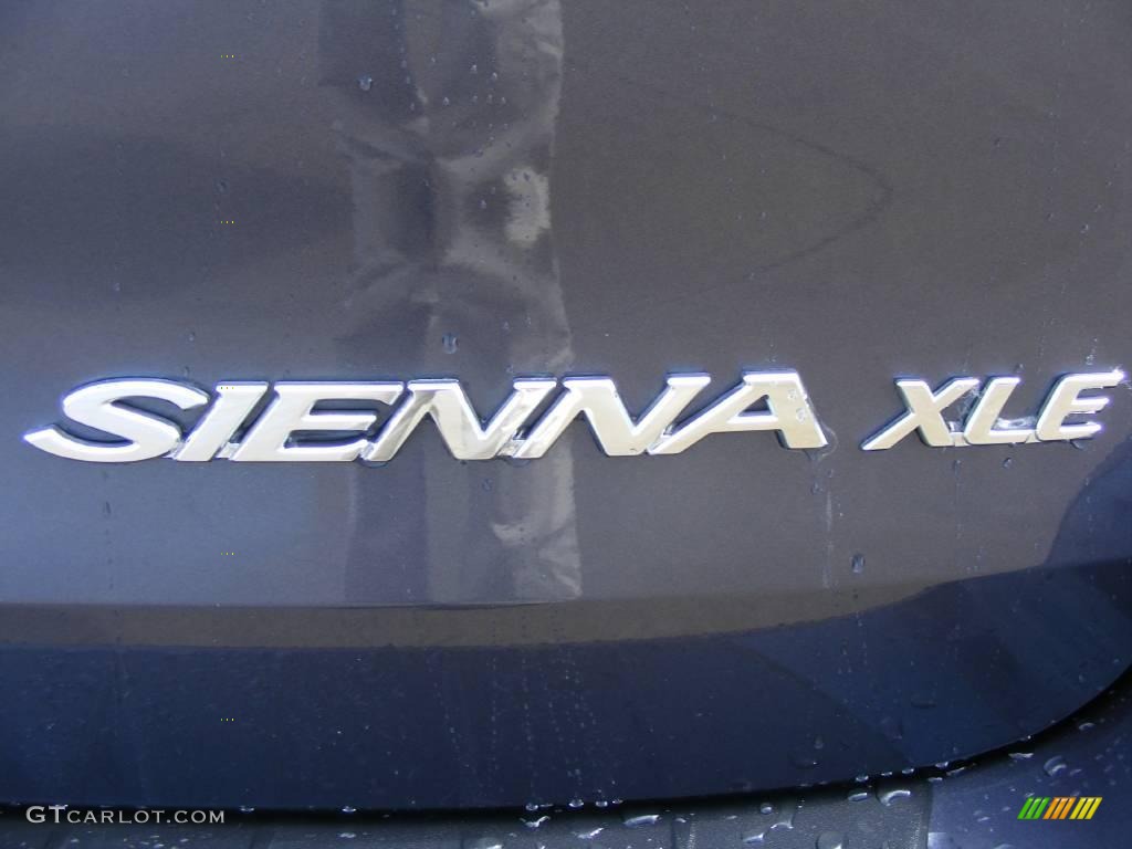 2008 Sienna XLE - Slate Metallic / Stone photo #20