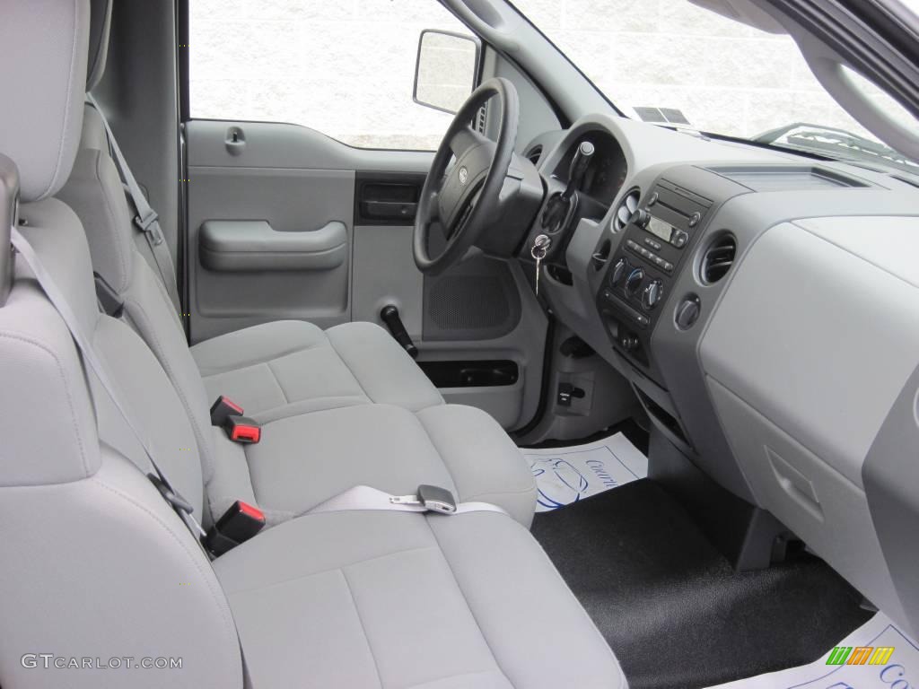 2004 F150 XLT Regular Cab - Silver Metallic / Dark Flint photo #5