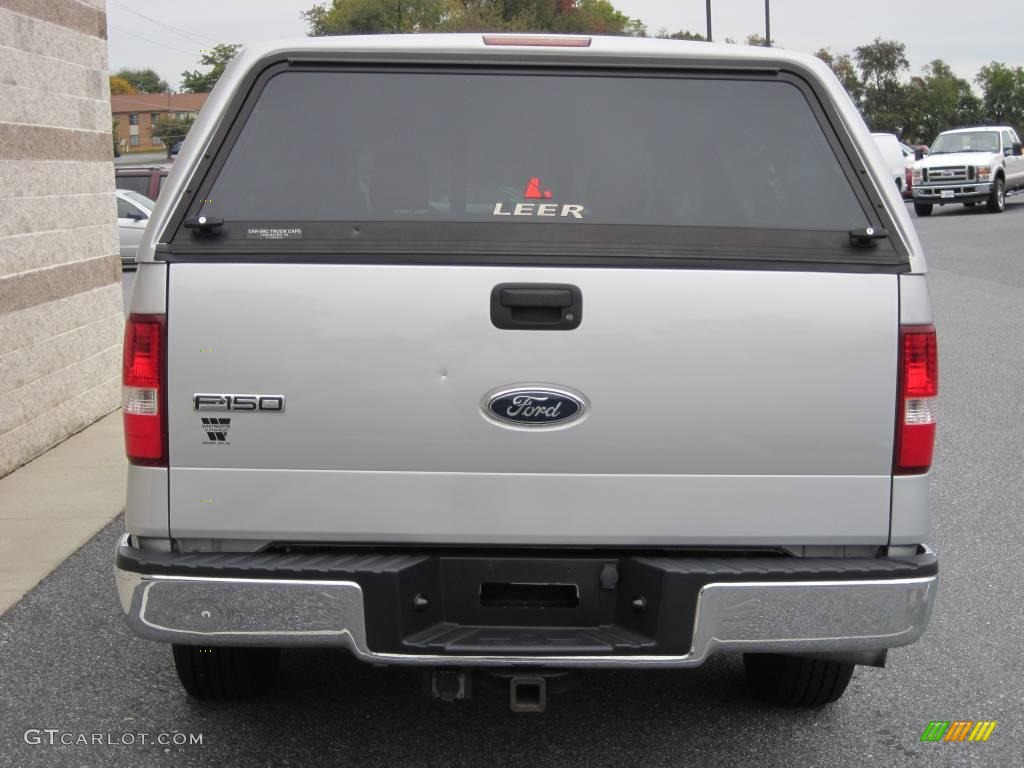 2004 F150 XLT Regular Cab - Silver Metallic / Dark Flint photo #7