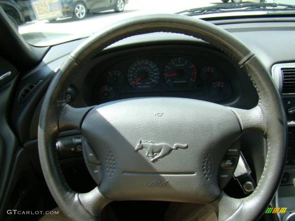 2004 Mustang GT Convertible - Silver Metallic / Dark Charcoal photo #15