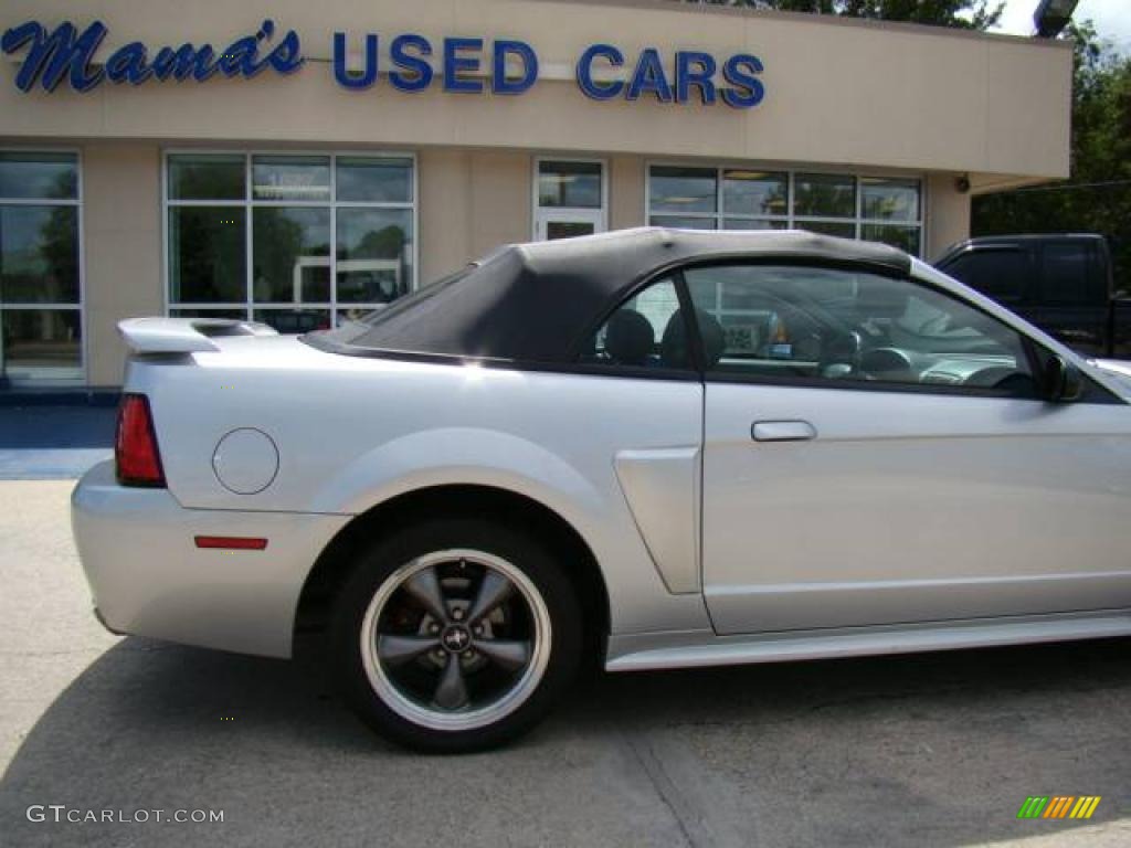 2004 Mustang GT Convertible - Silver Metallic / Dark Charcoal photo #22