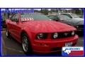 2005 Torch Red Ford Mustang GT Premium Convertible  photo #5