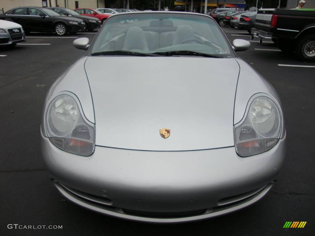 2000 911 Carrera Cabriolet - Arctic Silver Metallic / Graphite Grey photo #3