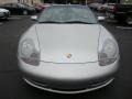 2000 Arctic Silver Metallic Porsche 911 Carrera Cabriolet  photo #3