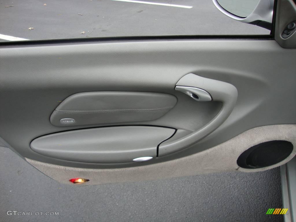 2000 911 Carrera Cabriolet - Arctic Silver Metallic / Graphite Grey photo #13