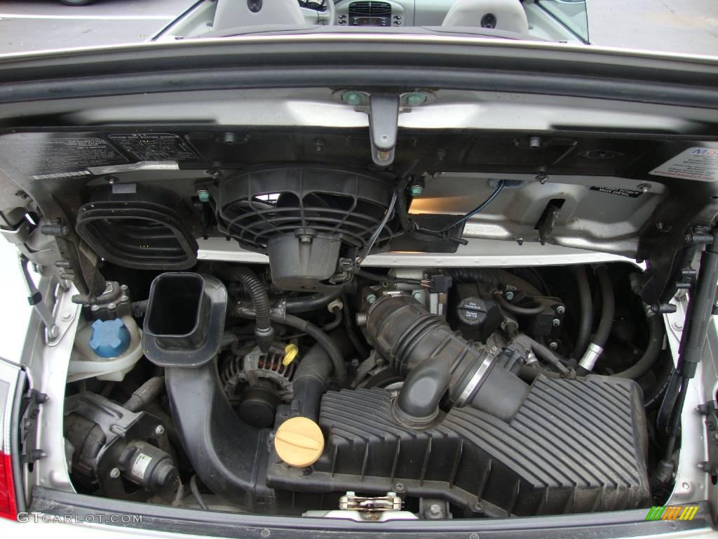 2000 911 Carrera Cabriolet - Arctic Silver Metallic / Graphite Grey photo #19