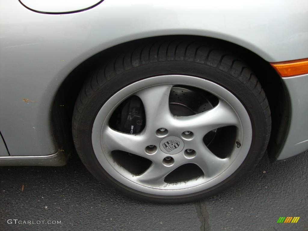 2000 911 Carrera Cabriolet - Arctic Silver Metallic / Graphite Grey photo #21