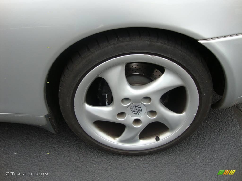 2000 911 Carrera Cabriolet - Arctic Silver Metallic / Graphite Grey photo #23