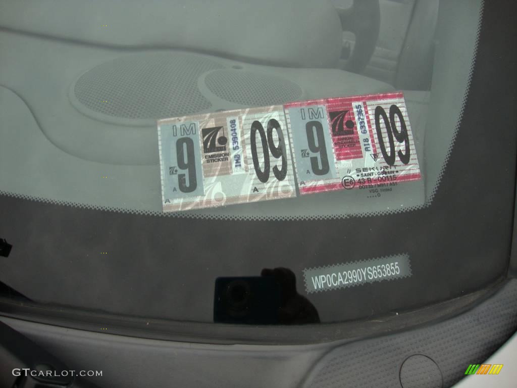 2000 911 Carrera Cabriolet - Arctic Silver Metallic / Graphite Grey photo #25