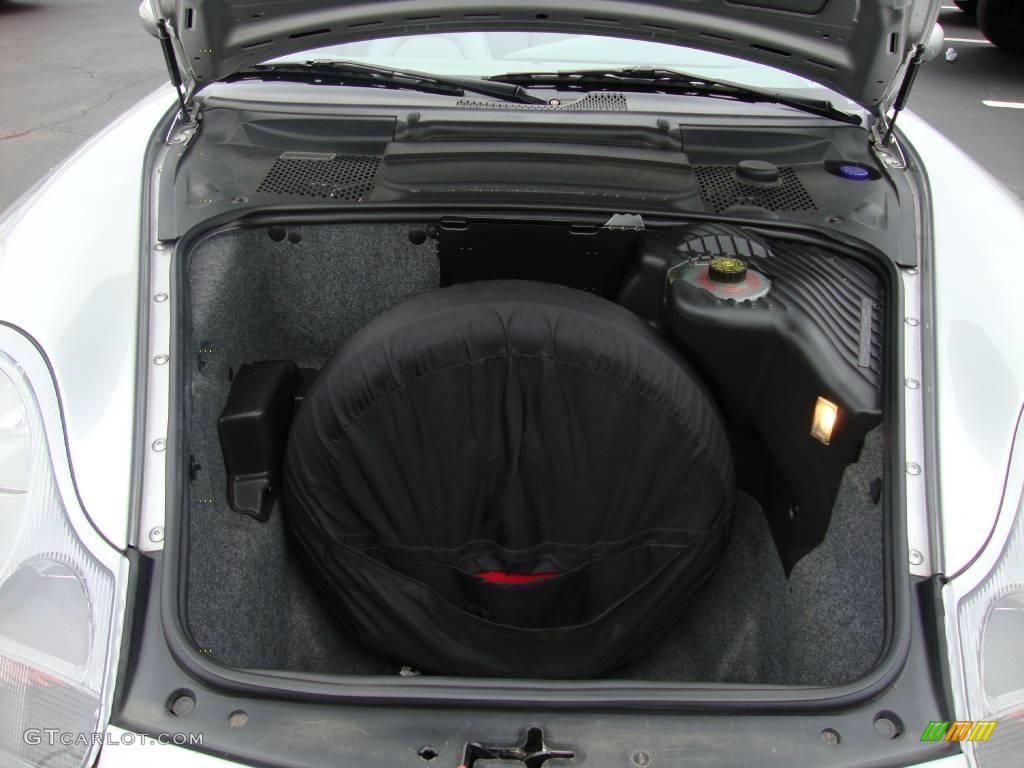 2000 911 Carrera Cabriolet - Arctic Silver Metallic / Graphite Grey photo #27