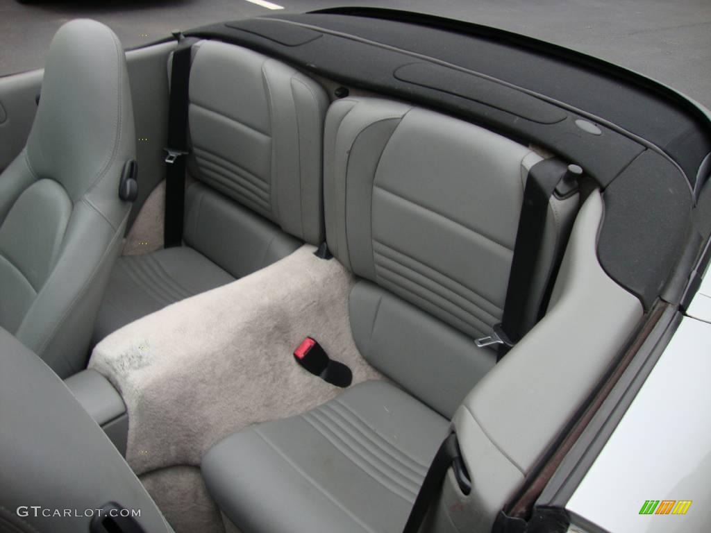2000 911 Carrera Cabriolet - Arctic Silver Metallic / Graphite Grey photo #30