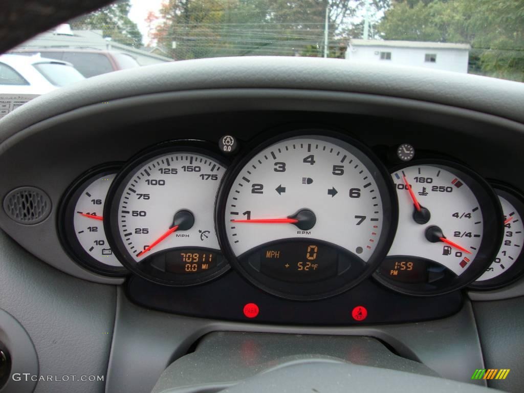 2000 911 Carrera Cabriolet - Arctic Silver Metallic / Graphite Grey photo #33
