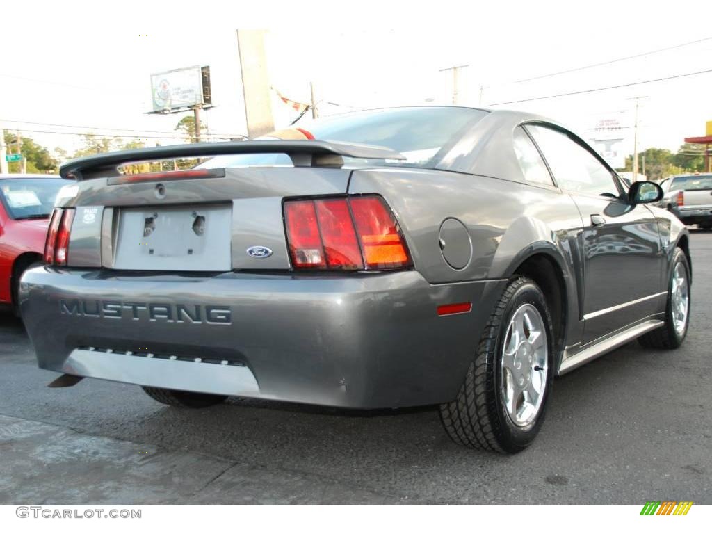 2004 Mustang V6 Coupe - Dark Shadow Grey Metallic / Dark Charcoal photo #10