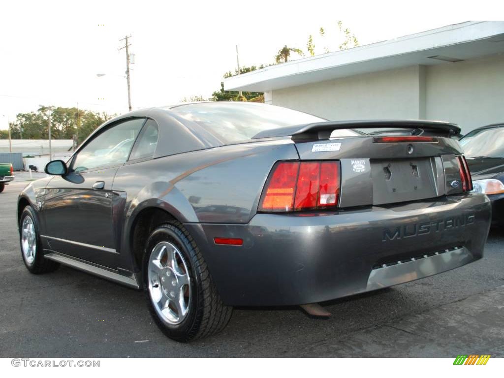 2004 Mustang V6 Coupe - Dark Shadow Grey Metallic / Dark Charcoal photo #11