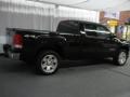 2008 Onyx Black GMC Sierra 1500 SLE Extended Cab 4x4  photo #3