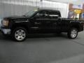 2008 Onyx Black GMC Sierra 1500 SLE Extended Cab 4x4  photo #21
