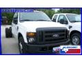 2010 Oxford White Ford F350 Super Duty XL Regular Cab Chassis  photo #3