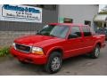 Fire Red 2003 GMC Sonoma SLS Crew Cab 4x4