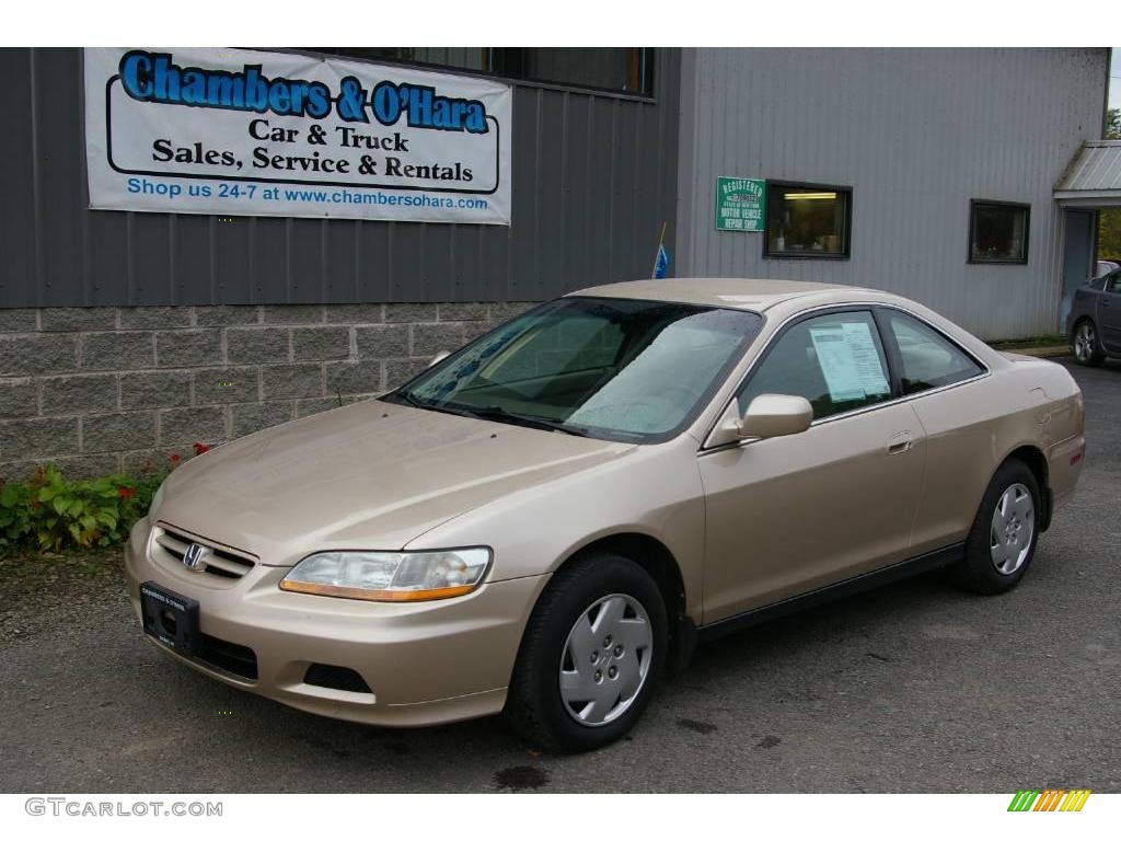 2001 Naples Gold Metallic Honda Accord Lx V6 Coupe 19644657 Naples Gold Metallic Honda Accord