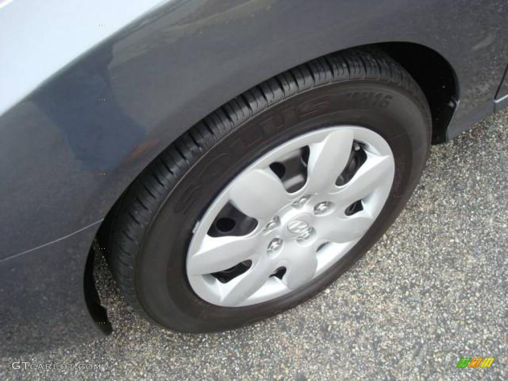 2009 Elantra GLS Sedan - Carbon Gray / Gray photo #7
