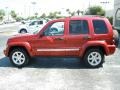 2007 Inferno Red Crystal Pearl Jeep Liberty Limited  photo #2