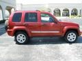 2007 Inferno Red Crystal Pearl Jeep Liberty Limited  photo #6