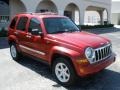2007 Inferno Red Crystal Pearl Jeep Liberty Limited  photo #7