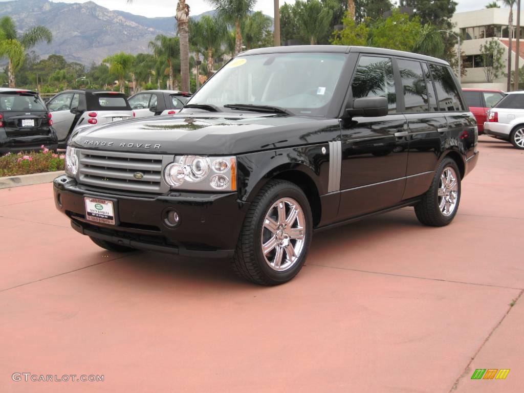 2007 Range Rover HSE - Java Black Pearl / Charcoal photo #1