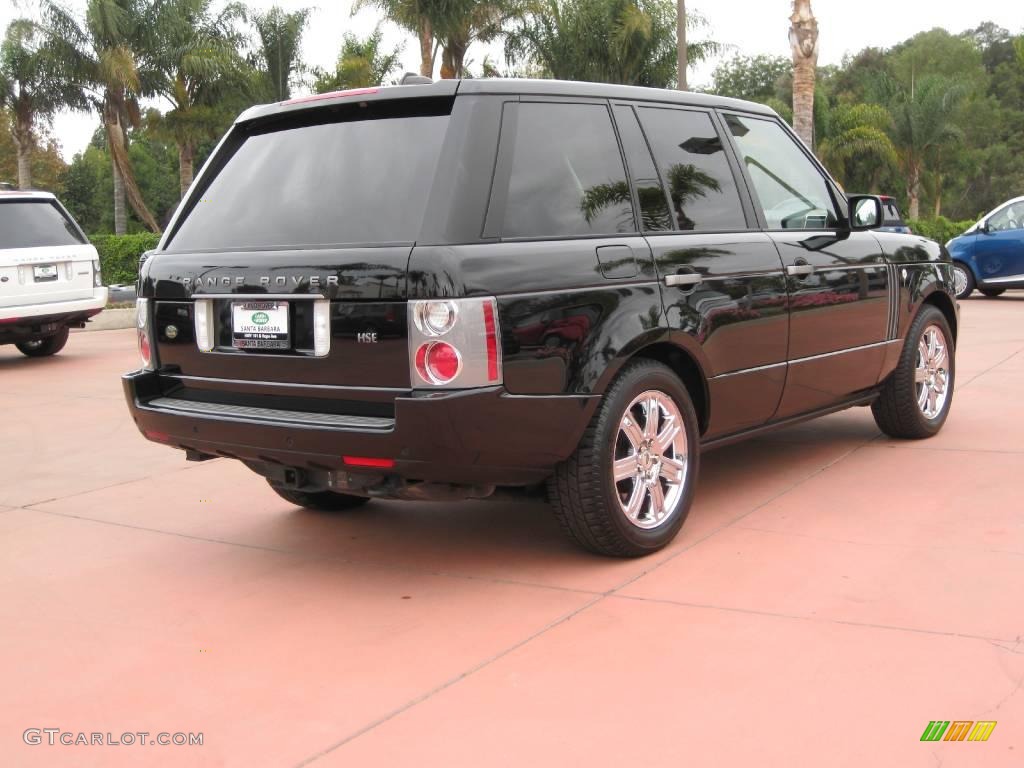 2007 Range Rover HSE - Java Black Pearl / Charcoal photo #4