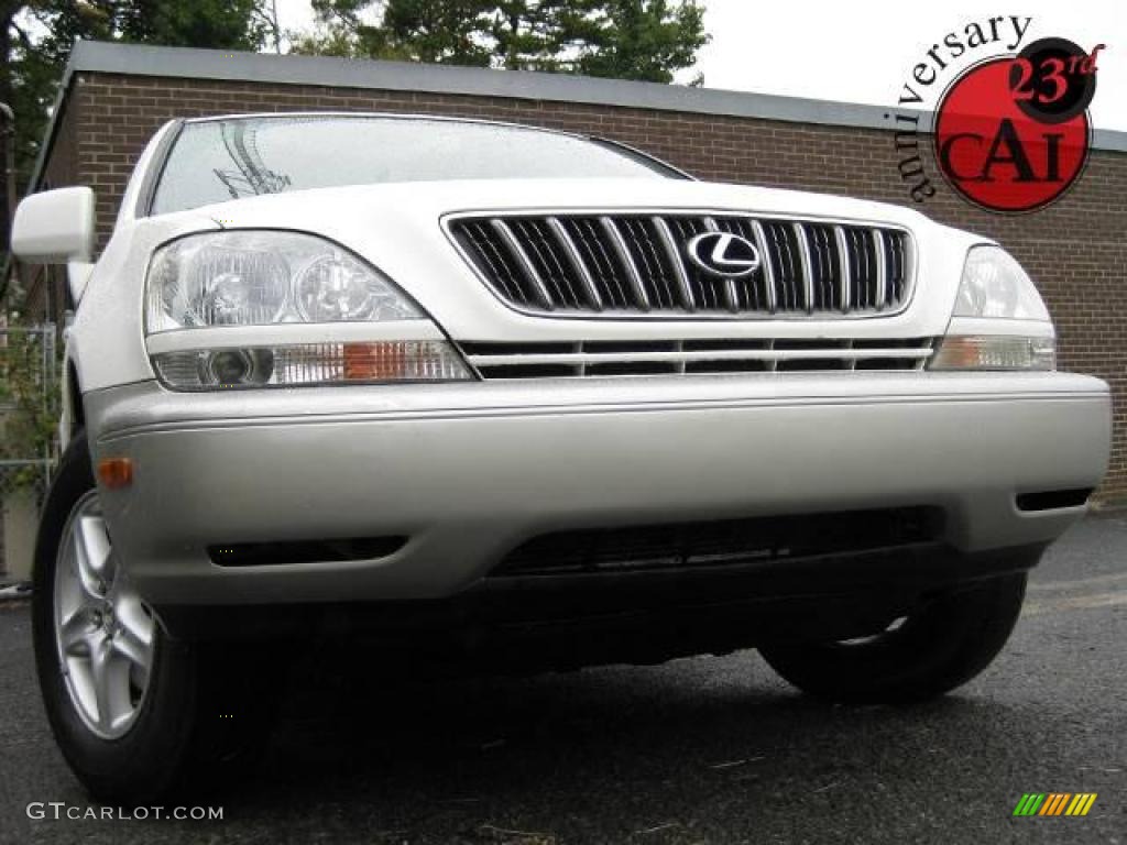2001 RX 300 - White Gold Crystal / Ivory photo #1