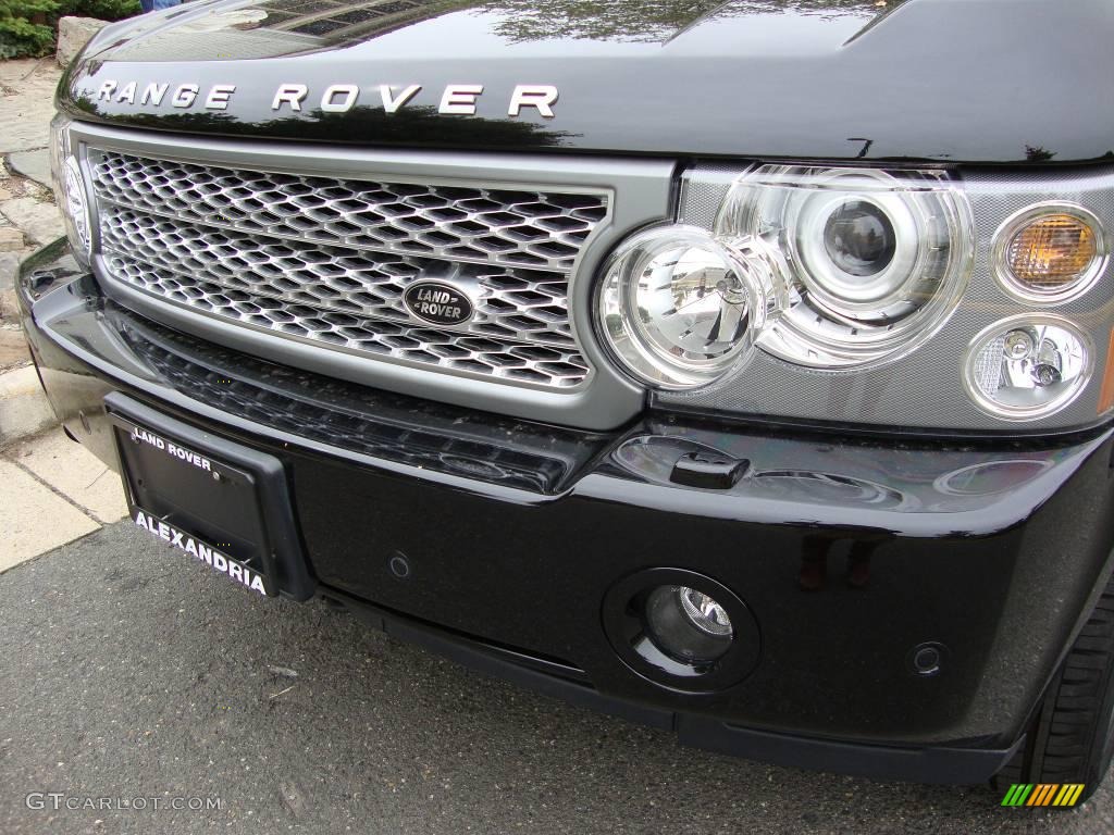 2009 Range Rover Autobiography Supercharged - Santorini Black Metallic / Jet Black/Jet Black photo #16